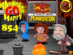 Igra Monkey Go Happy Stage 854