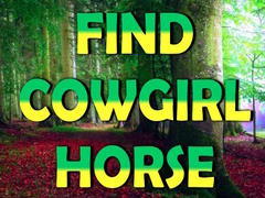 Igra Find Cowgirl Horse