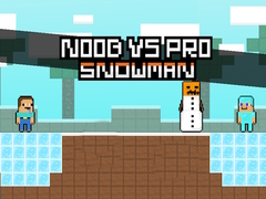 Igra Noob vs Pro Snowman