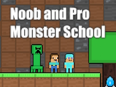 Igra Noob and Pro Monster School