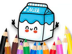 Igra Coloring Book: Milk