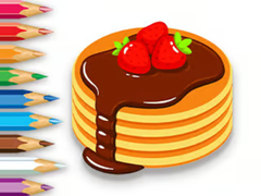 Igra Coloring Book: Strawberry Pancake