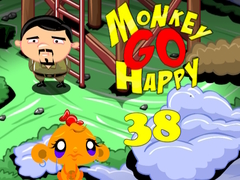 Igra Monkey Go Happy Stage 38