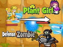 Igra Plant Girl Defense Zombie