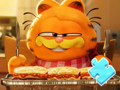 Igra Jigsaw Puzzle: Garfield And Lasagna