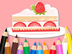 Igra Coloring Book: Strawberry Cake