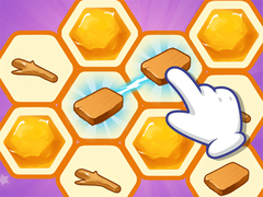 Igra Collect Honey Puzzle