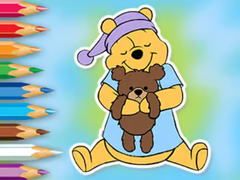 Igra Coloring Book: Winnie With Toy Bear