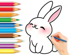 Igra Coloring Book: Cute Rabbit