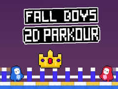 Igra Fall Boys 2D Parkour