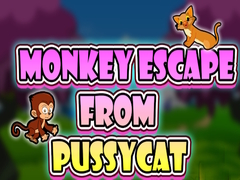 Igra Monkey Escape from Pussy Cat