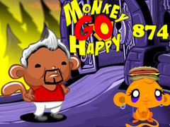 Igra Monkey Go Happy Stage 874