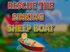 Igra Rescue the Sinking Sheep Boat