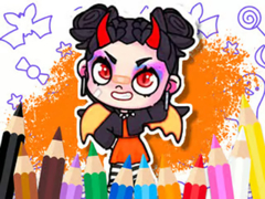 Igra Coloring Book: Avatar World Cute Devil