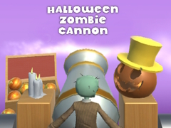 Igra Halloween Zombie Cannon