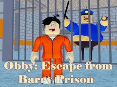 Igra Obby: Escape from Barry Prison