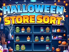 Igra Halloween Store Sort