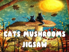 Igra Cats Mushrooms Jigsaw