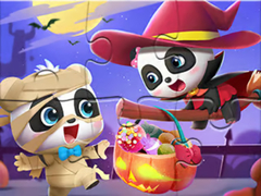 Igra Jigsaw Puzzle: Baby Panda Halloween