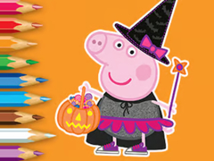 Igra Coloring Book: Peppa Pig Halloween