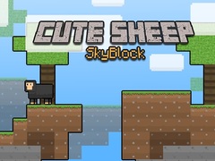 Igra Cute Sheep Skyblock