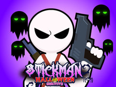 Igra Stickman Halloween Survive