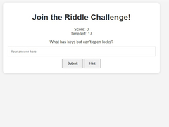 Igra Riddle Challenge 