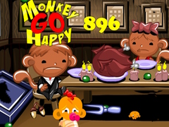 Igra Monkey Go Happy Stage 896