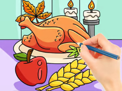 Igra Coloring Book: Thanksgiving Turkey Meal