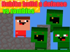 Igra Nubiks build a defense vs zombies