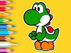 Igra Coloring Book: Yoshi Fishing Day