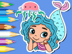 Igra Coloring Book: Jellyfish Mermaid