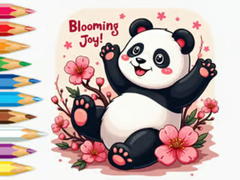 Igra Coloring Book: Little Panda Cherry Blossoms