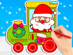 Igra Coloring Book: Christmas Train