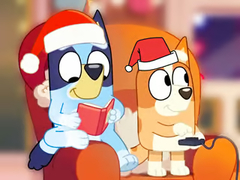 Igra Jigsaw Puzzle: Bluey Christmas Party