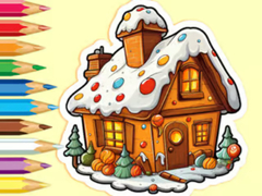 Igra Coloring Book: Christmas Candy House