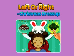 Igra Left Or Right - Christmas Dressup