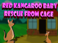 Igra Red Kangaroo Baby Rescue from Cage