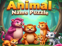 Igra Animal Name Puzzle