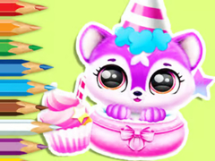 Igra Coloring Book: Baby Fluff's Birthday