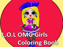 Igra L.O.L OMG Girls Coloring Book