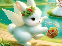 Igra Jigsaw Puzzle: Angel Bunny