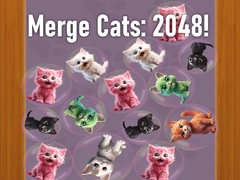 Igra Merge Cats: 2048!