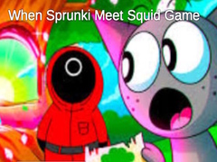 Igra When Sprunki Meet Squid Game