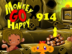 Igra Monkey Go Happy Stage 914