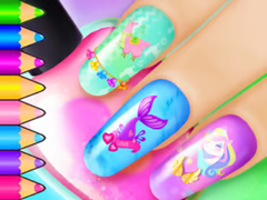 Igra Coloring Book: Nail Art Salon