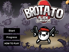 Igra Brotato Alien Survivor