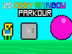 Igra 2D Obby Rainbow Parkour