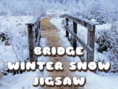Igra Bridge Winter Snow Jigsaw