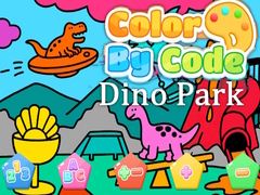 Igra Color By Code Dino Park